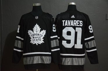 Mens Toronto Maple Leafs 91 John Tavares Black 2019 Nhl All star Adidas Jersey