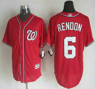 Mens Washington Nationals 6 Anthony Rendon Alternate Red 2015 Mlb Cool Base Jersey