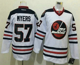 Mens Winnipeg Jets 57 Tyler Myers White 2017 Winter Classic Stitched Nhl Reebok Hockey Jersey