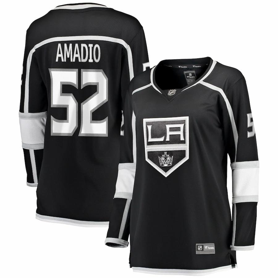 Michael Amadio Los Angeles Kings Fanatics Branded Womens Breakaway Player Jersey Black