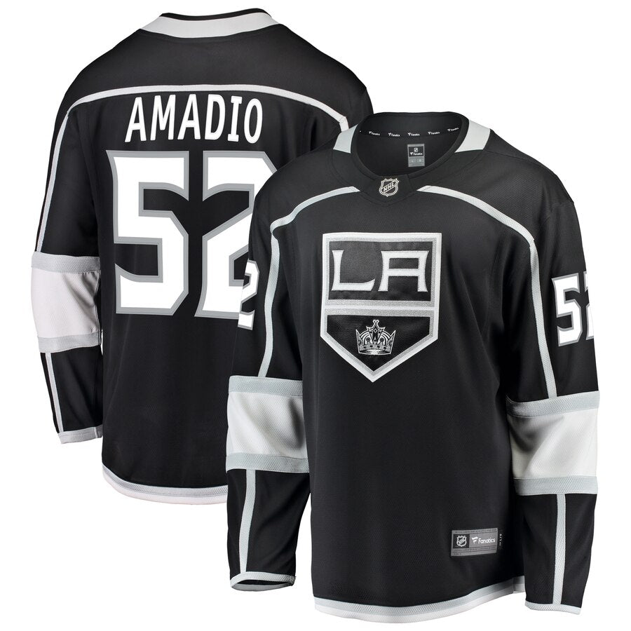 Michael Amadio Los Angeles Kings Fanatics Branded Youth Breakaway Player Jersey Black