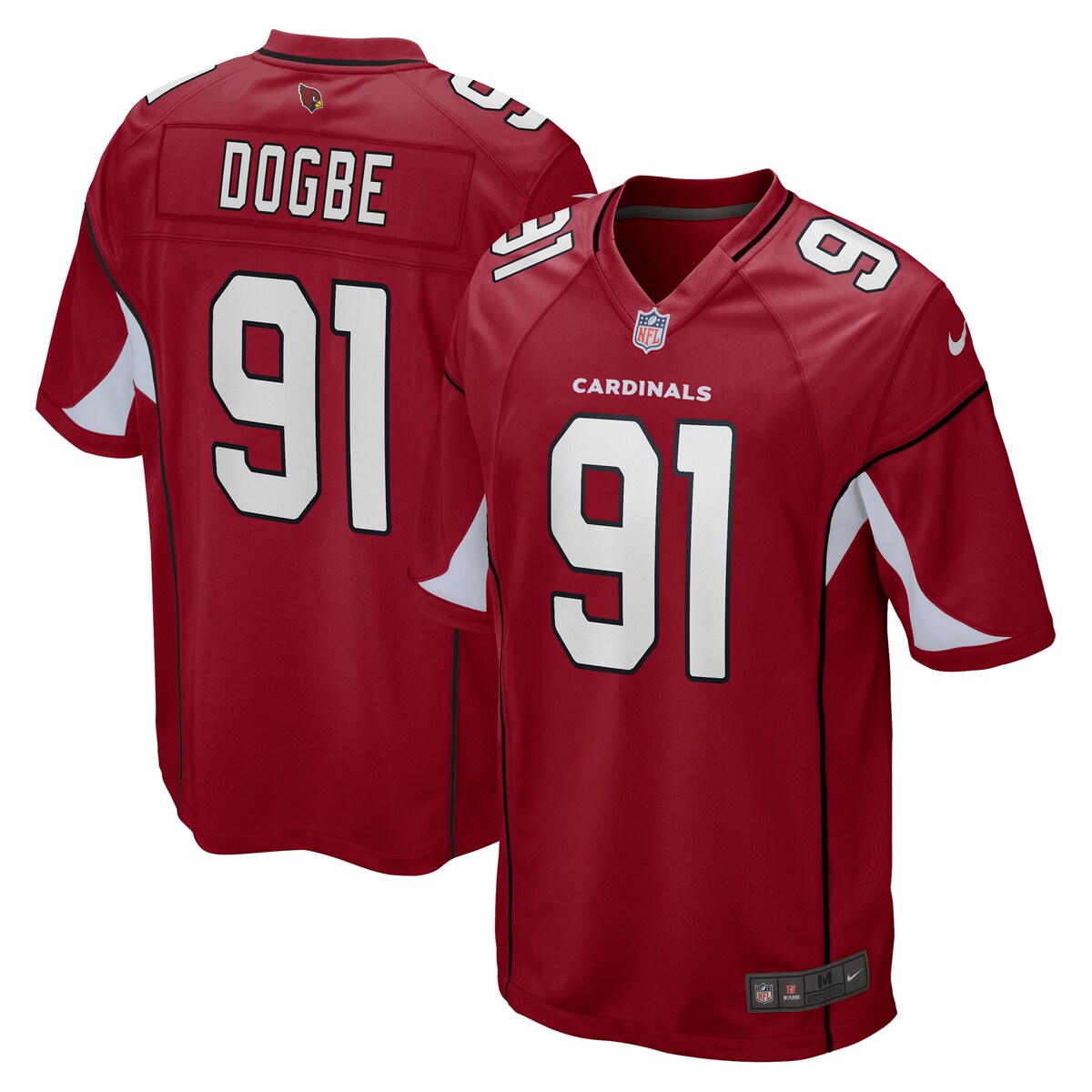 Michael Dogbe Arizona Cardinals Nike Game Jersey Cardinal