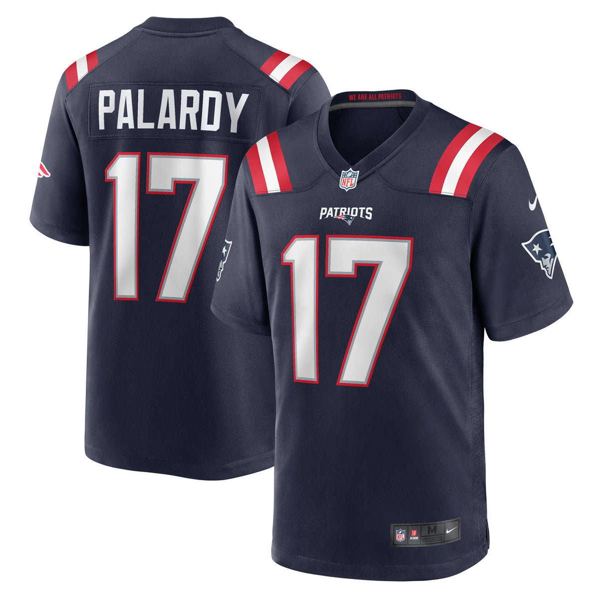 Michael Palardy New England Patriots Nike Home Game Player Jersey Navy