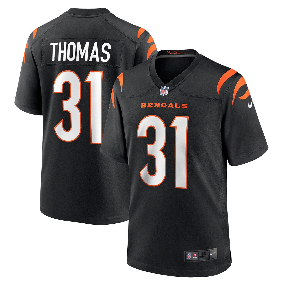 Michael Thomas Cincinnati Bengals Nike Game Jersey Black