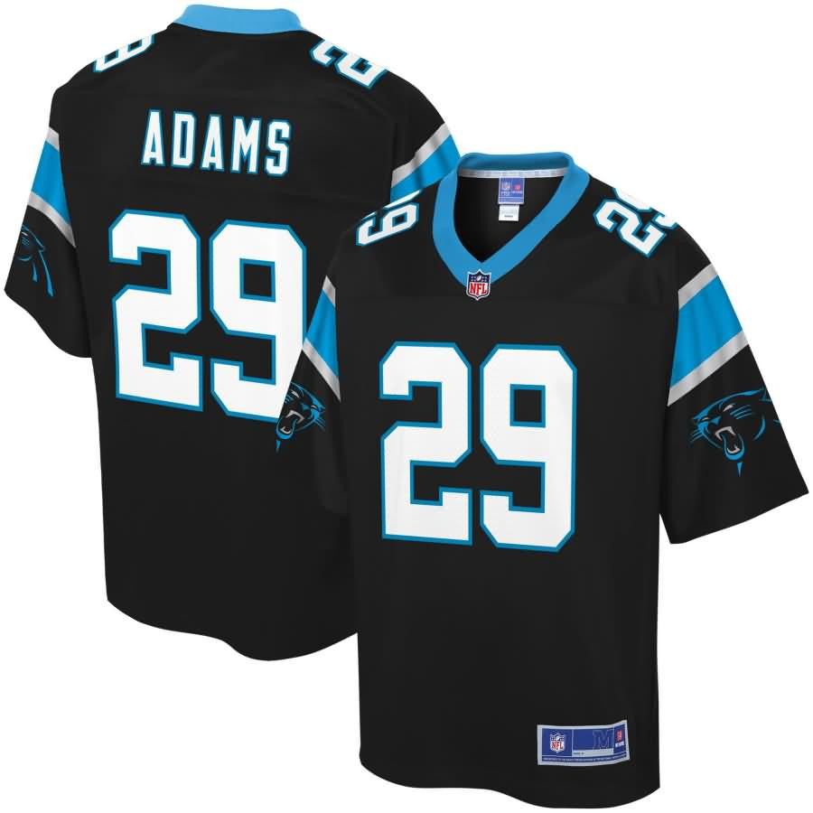 Mike Adams Carolina Panthers Nfl Pro Line Player Jersey Black