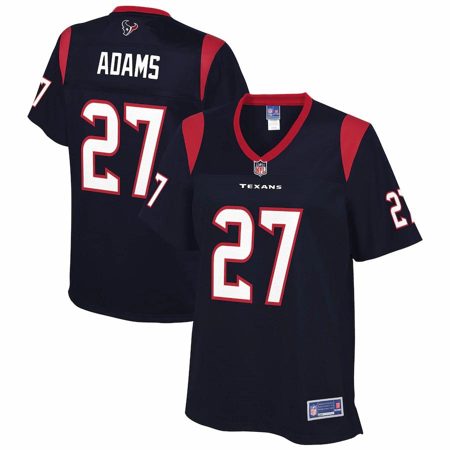 Mike Adams Houston Texans Nfl Pro Line Womens Player Jersey Navy