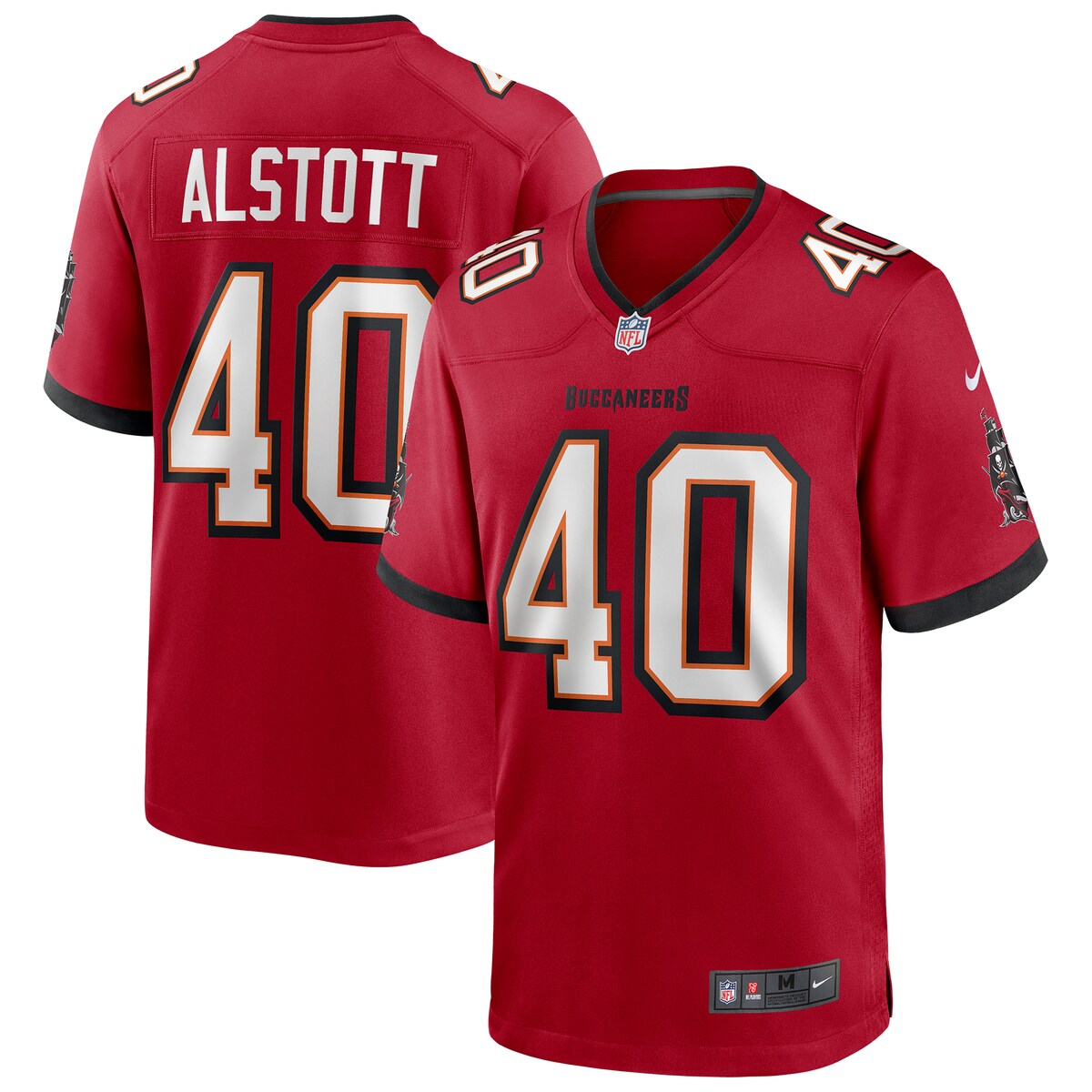 Mike Alstott Tampa Bay Buccaneers Nike Retired Player Game Jersey Red