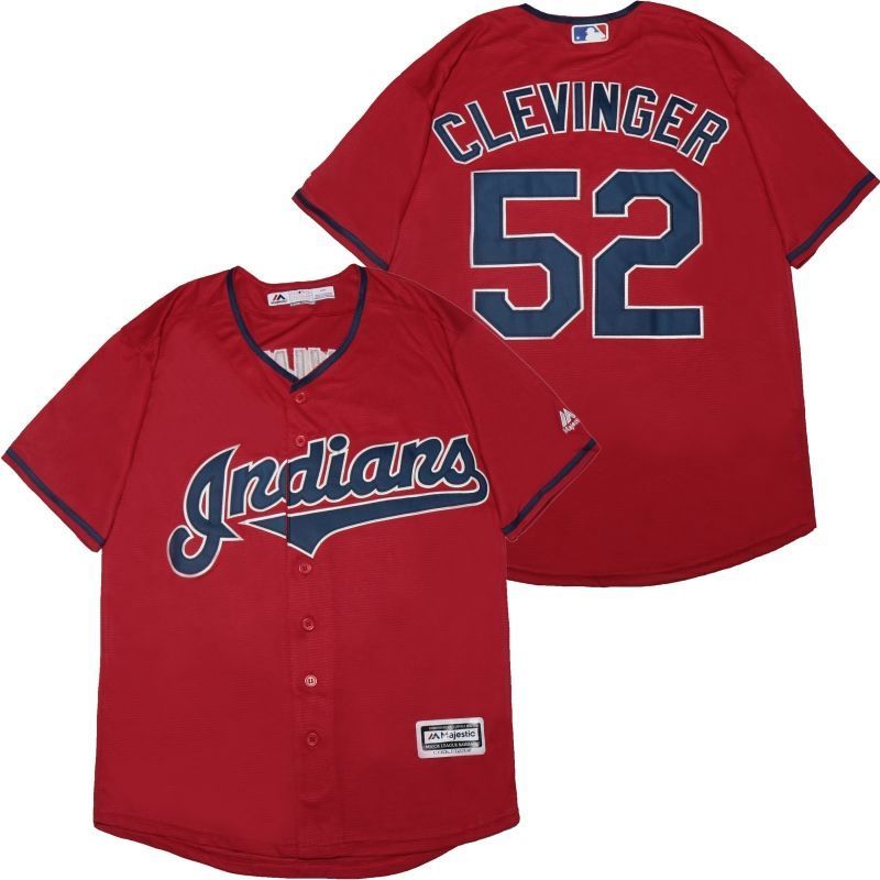 Mike Clevinger 52 2020 Mlb Red Jersey