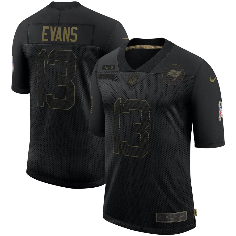 Mike Evans Tampa Bay Buccaneers 2020 Salute To Service Limited Jersey Black