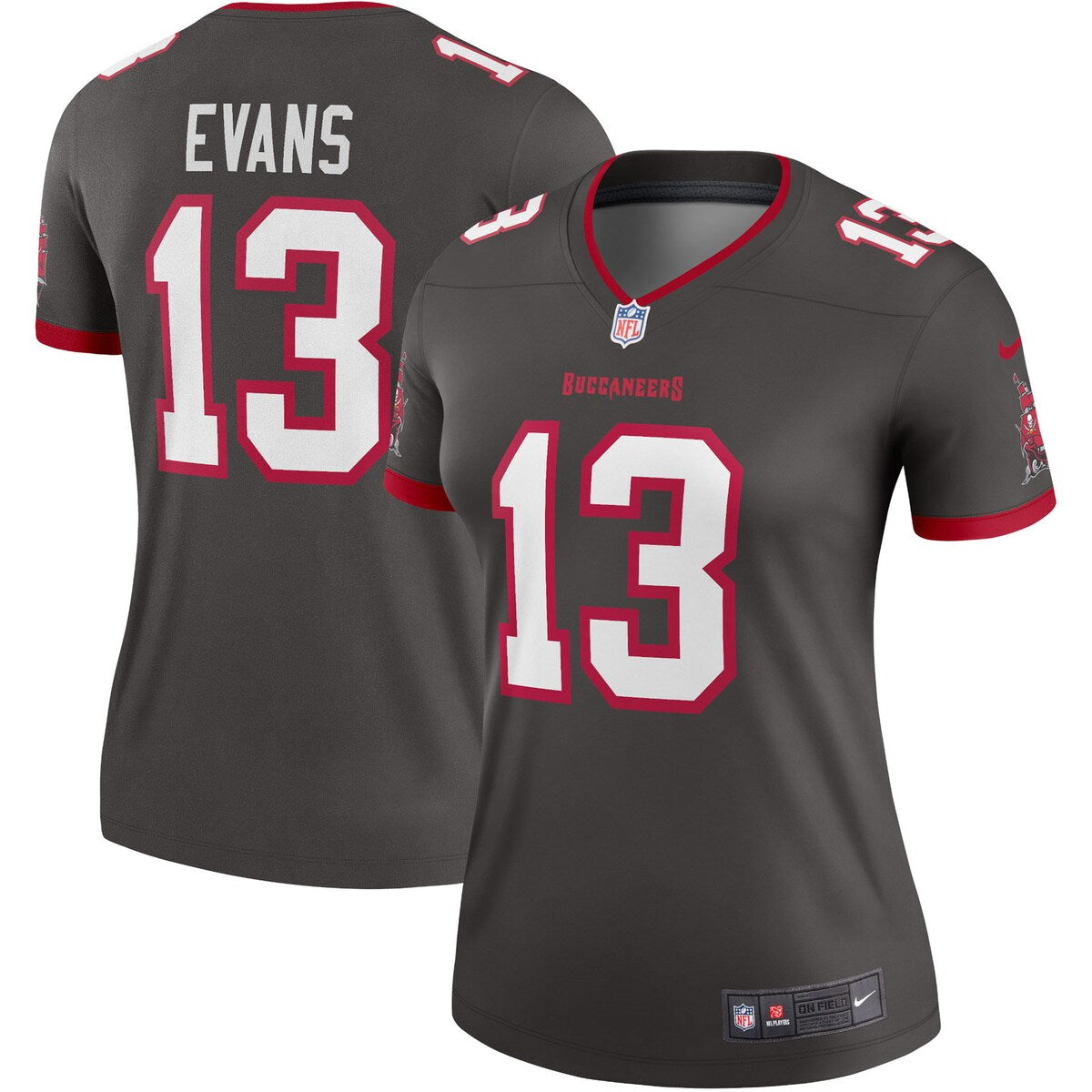 Mike Evans Tampa Bay Buccaneers Nike Womens Alternate Legend Jersey Pewter