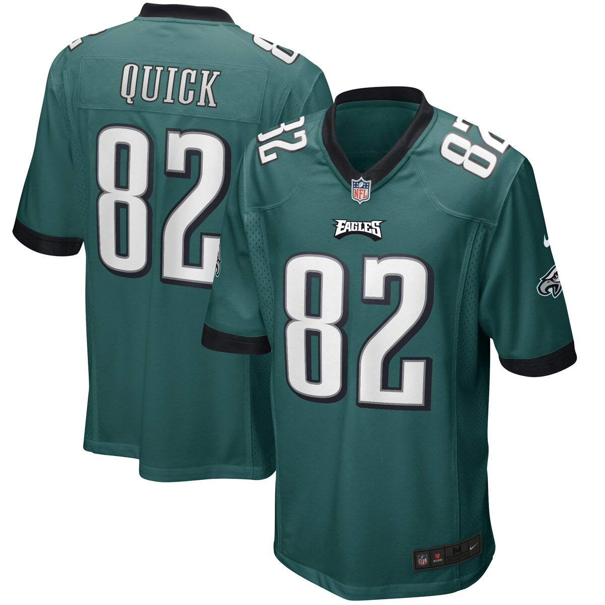 Mike Quick Philadelphia Eagles Nike Game Retired Player Jersey Midnight Green
