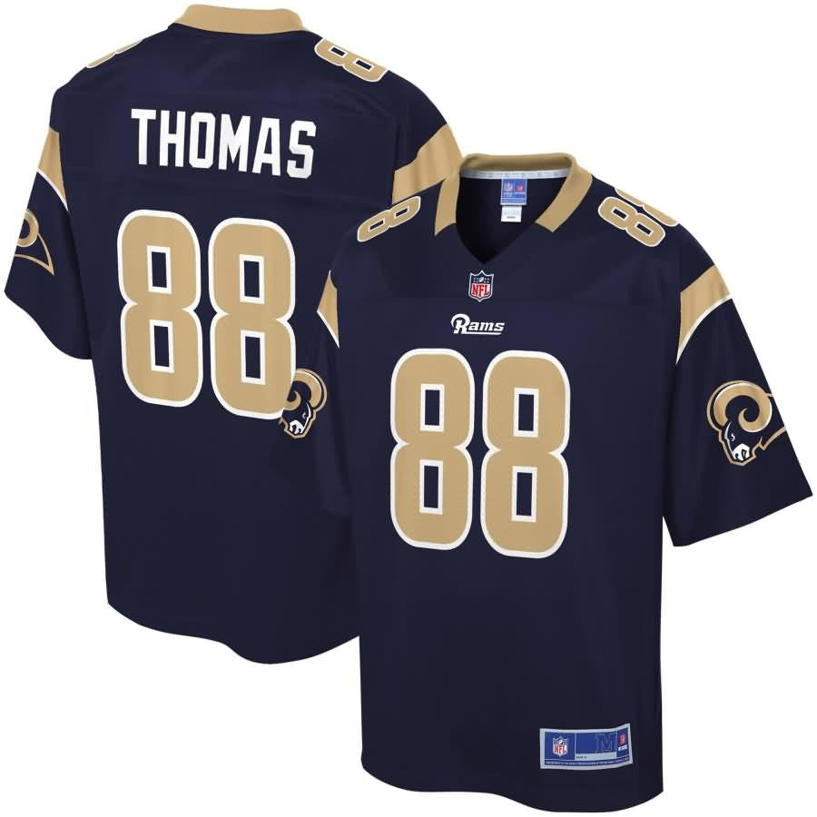 Mike Thomas Los Angeles Rams Nfl Pro Line Team Color Player Jersey Navy