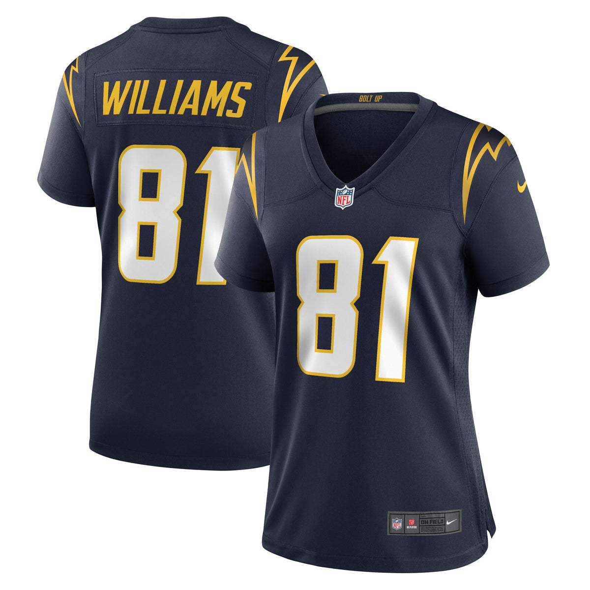Mike Williams Los Angeles Chargers Nike Womens Alternate Team Game Jersey Navy