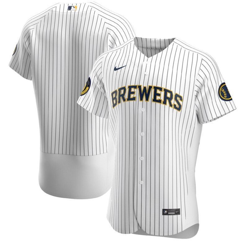 Milwaukee Brewers 2020 Mlb White Jersey