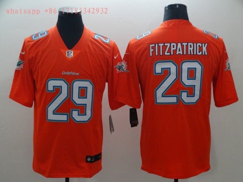 Minkah Fitzpatrick 29 2020 Nfl Orange Jersey Jersey