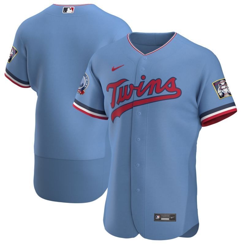 Minnesota Twins 2020 Mlb Steel Blue Jersey