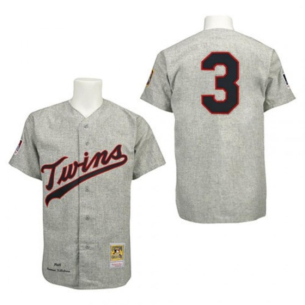 Minnesota Twins Harmon Killebrew Gray 1969 Throwback Jersey