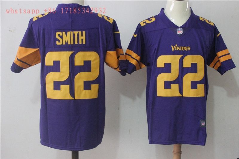 Minnesota Vikings Emmitt Smith 22 Nfl 2020 Blue Jersey Jersey