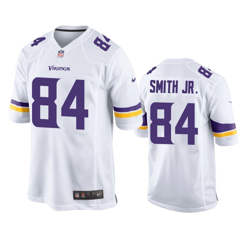 Minnesota Vikings Irv Smith Jr 2019 Nfl Draft White Game Jersey