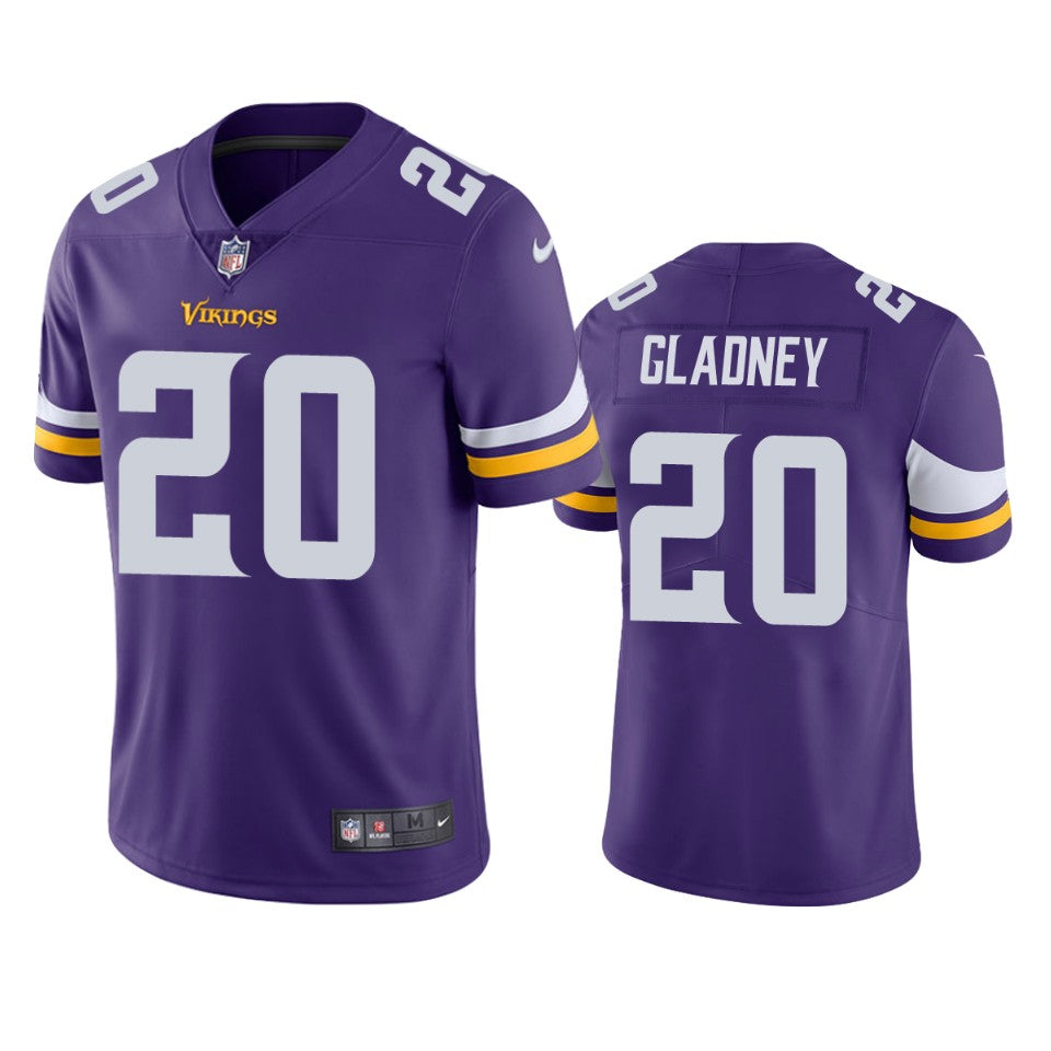 Minnesota Vikings Jeff Gladney Purple 2020 Nfl Draft Vapor Limited Jersey