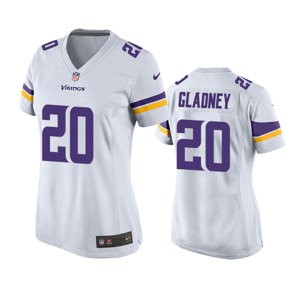 Minnesota Vikings Jeff Gladney White 2020 Nfl Draft Game Jersey