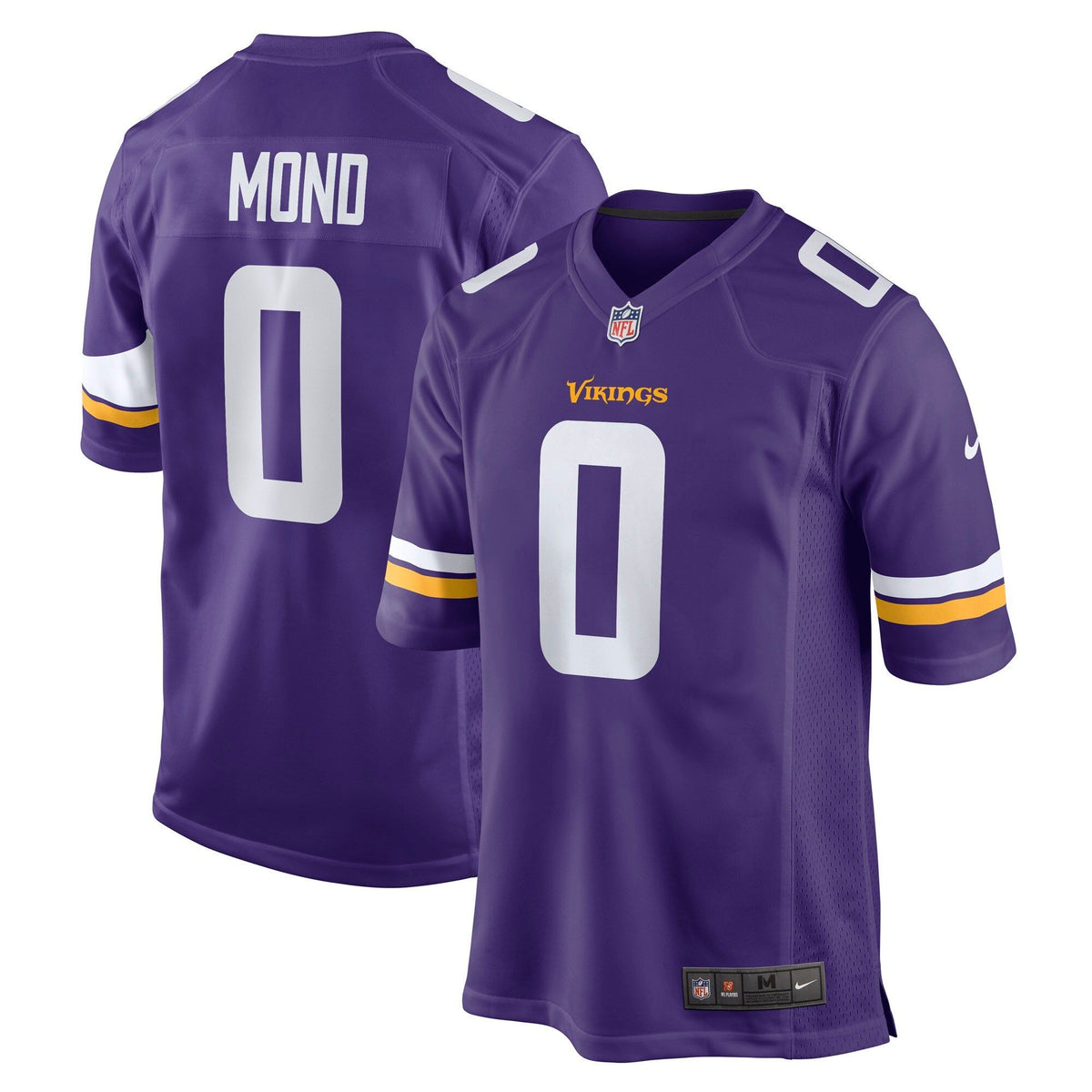 Minnesota Vikings Kellen Mond Purple 2021 Nfl Draft Pick Player Game Mens Jersey Gift For Vikings Fans