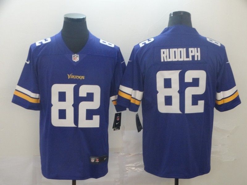 Minnesota Vikings Kyle Rudolph 82 Nfl 2020 Cobalt Blue Jersey Jersey