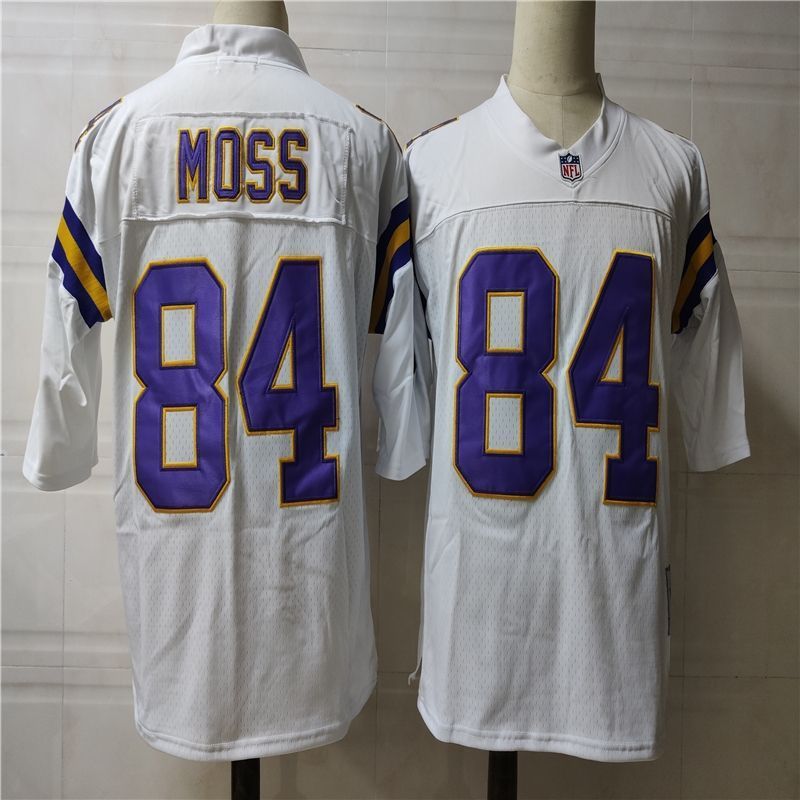 Minnesota Vikings Randy Moss 84 Nfl 2020 White Jersey