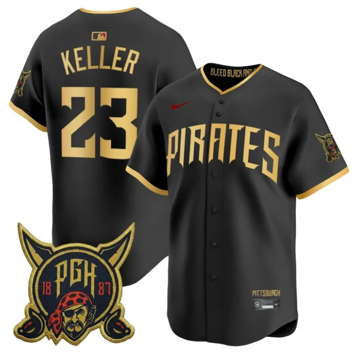 Mitch Keller Jersey #23 Pittsburgh Pirates 2026 City Connect Stitched