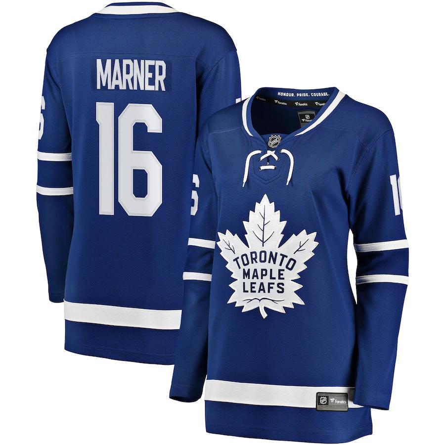 Mitchell Marner Toronto Maple Leafs Fanatics Branded Womens Breakaway Player Jersey Blue