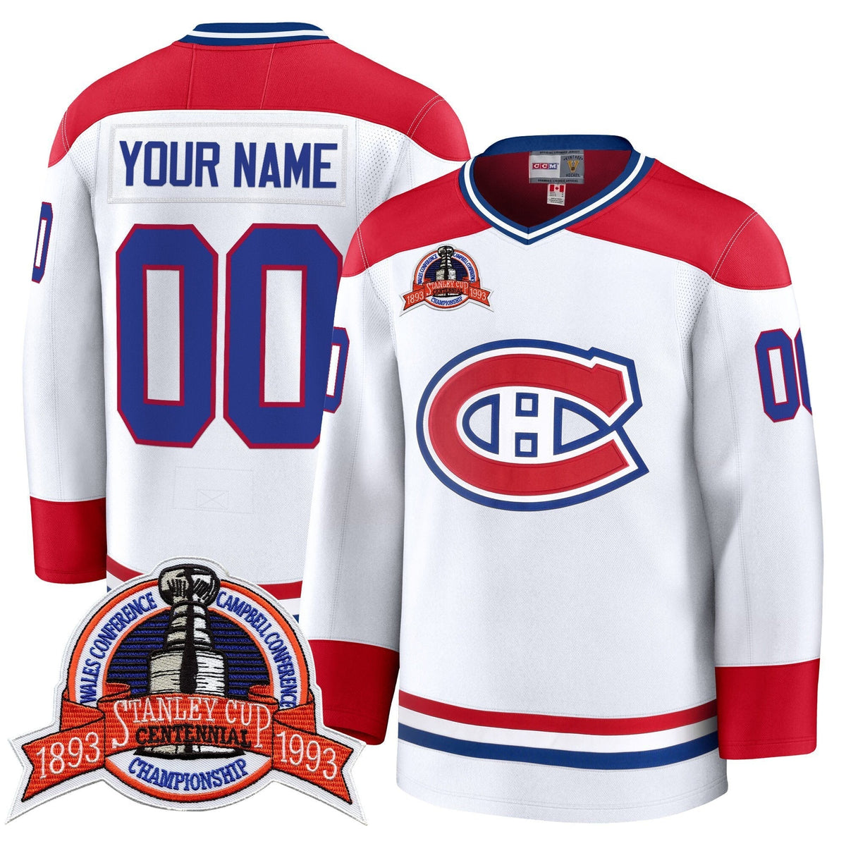 Montreal Canadiens Timeless Premium Custom Jersey All Stitched