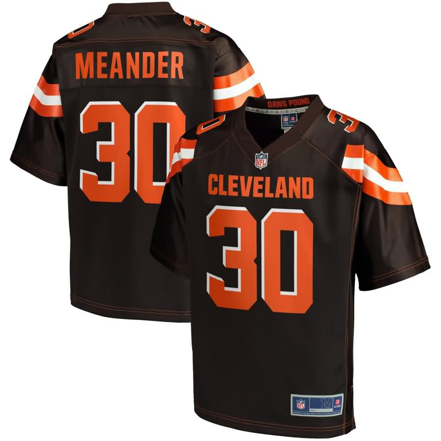Montrel Meander Cleveland Browns Nfl Pro Line Youth Player Jersey Brown