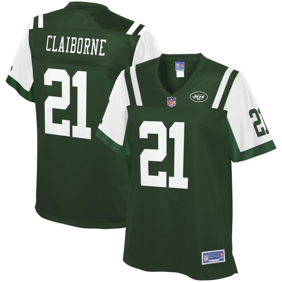 Morris Claiborne New York Jets Nfl Pro Line Womens Team Color Player Jersey Green