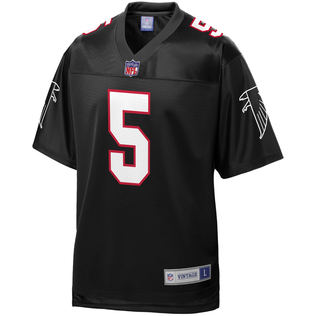 Morten Andersen Atlanta Falcons Nfl Pro Line Retired Player Football Jersey Black