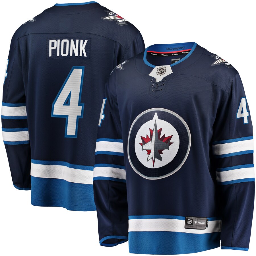 Neal Pionk Winnipeg Jets Fanatics Branded Home Breakaway Player Jersey Navy