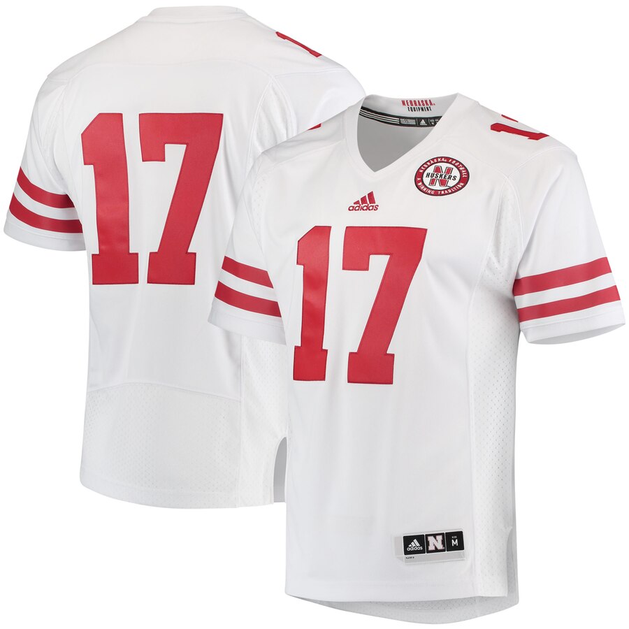 Nebraska Cornhuskers Premier Football Jersey White 2019