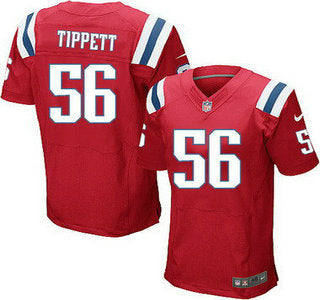 New England Patriots 56 Andre Tippett Red Retired Player Nfl Nike Elite Jersey