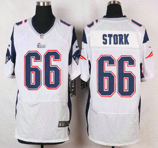 New England Patriots 66 Bryan Stork White Road Nfl Nike Elite Jersey