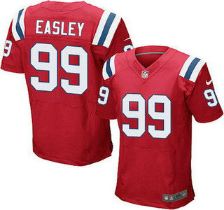 New England Patriots 99 Dominique Easley Red Alternate Nfl Nike Elite Jersey