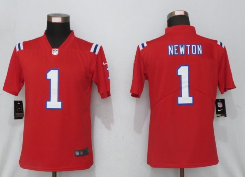 New England Patriots Cam Newton 1 Nfl 2020 Garnet Jersey
