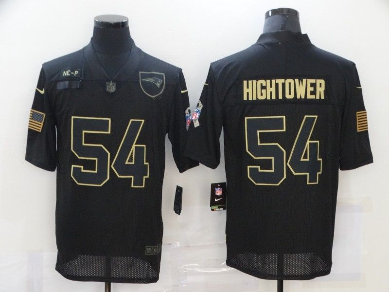 New England Patriots Donta Hightower 54 Nfl 2020 Black Jersey