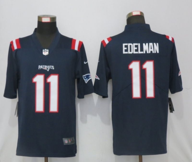 New England Patriots Julian Brandedelman 11 Nfl 2020 Black Blue Jersey