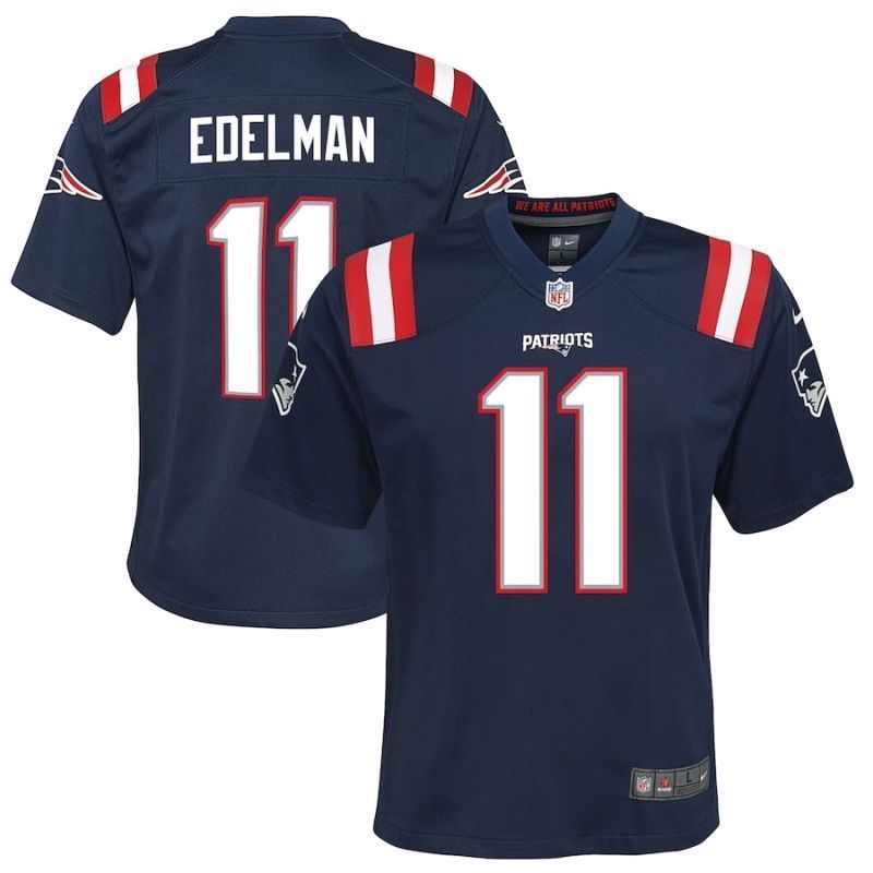 New England Patriots Julian Brandedelman 11 Nfl 2020 Navy Womens Jersey