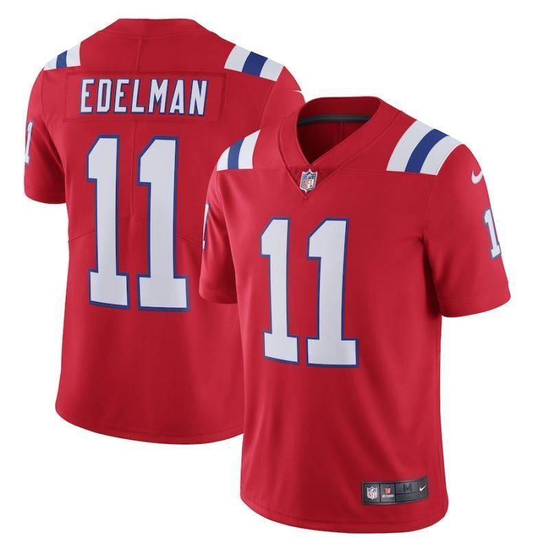 New England Patriots Julian Brandedelman 11 Nfl 2020 Red Jersey