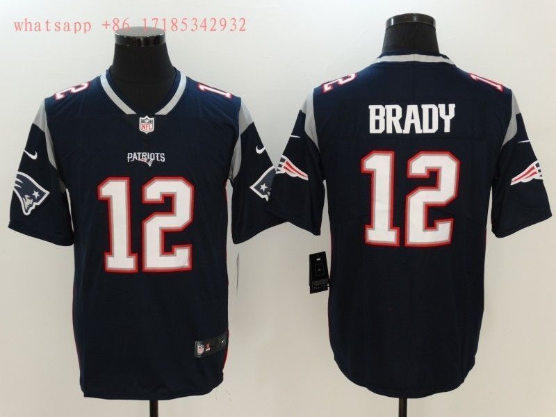 New England Patriots Tom Brady 12 Nfl 2020 Navy Jersey Jersey
