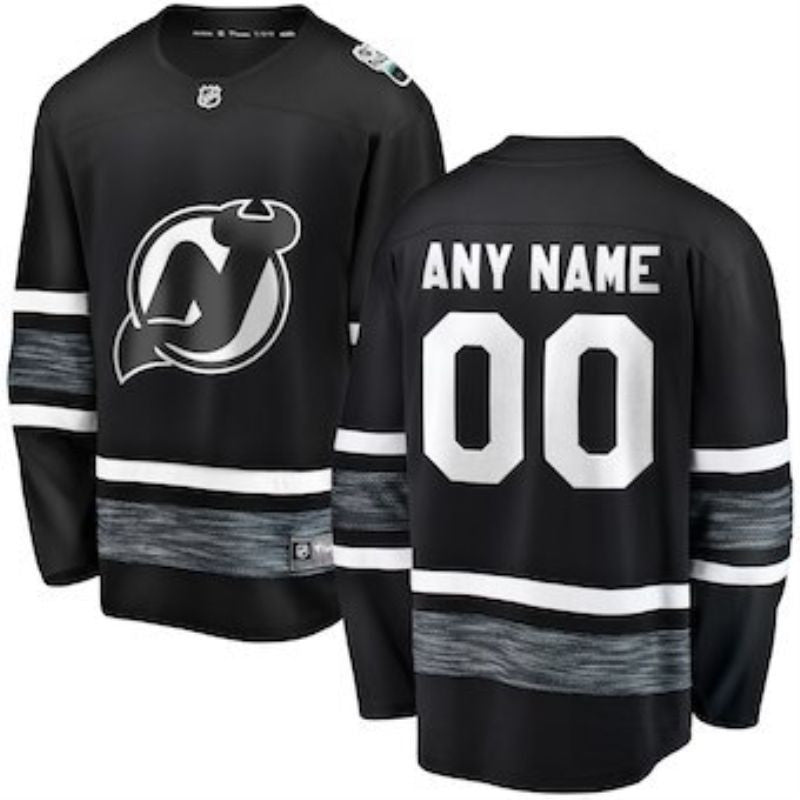 New Jersey 2019 Nhl All Star Personalized Custom Black Jersey Custom Jersey