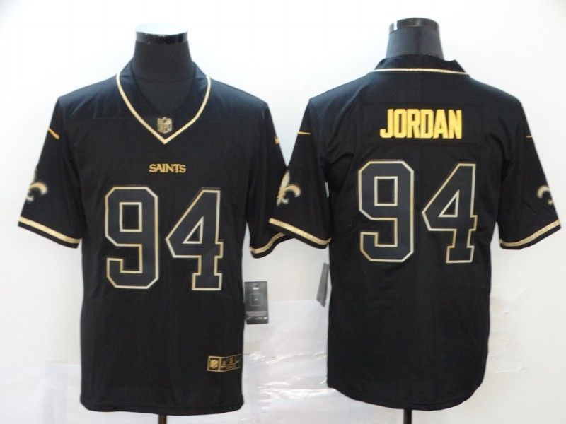 New Orleans Saints Cameron Jordan 94 Nfl 2020 Black Jersey