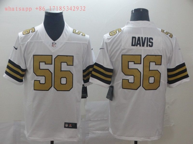 New Orleans Saints Demario Davis 56 Nfl 2020 White Jersey Jersey