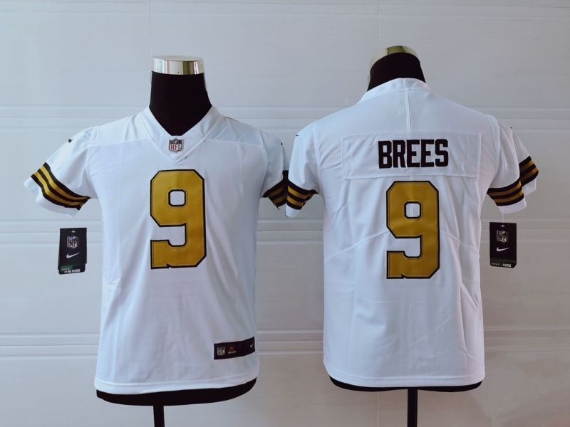 New Orleans Saints Drew Brees 9 Nfl 2020 White Jersey