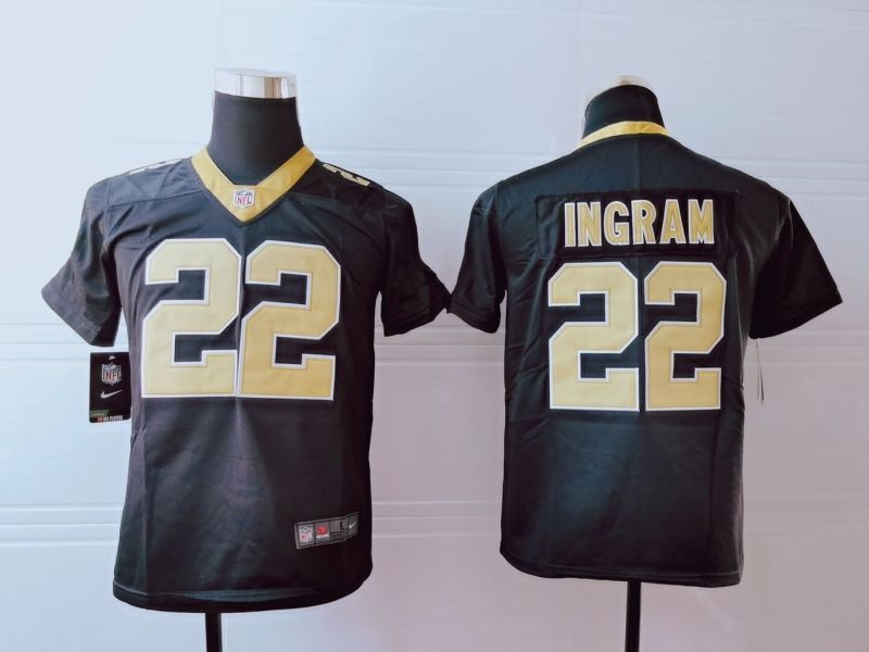 New Orleans Saints Mark Ingram 22 Nfl 2020 Dark Brownjersey Jersey